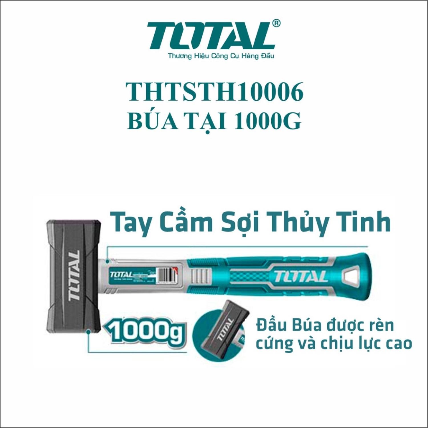 1000g búa tạ total thtsth10006