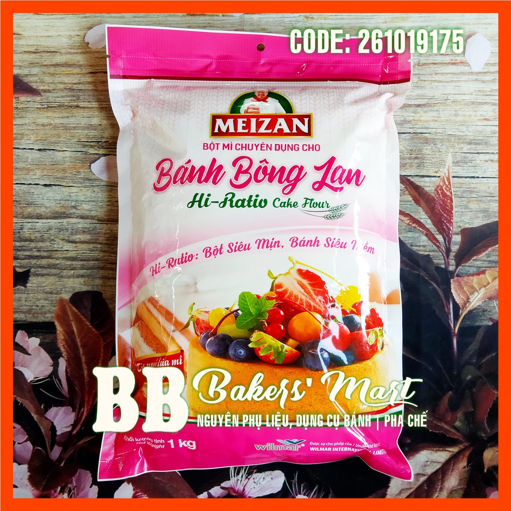 Bột mì làm bánh BÔNG LAN MEIZAN - Gói 1kg