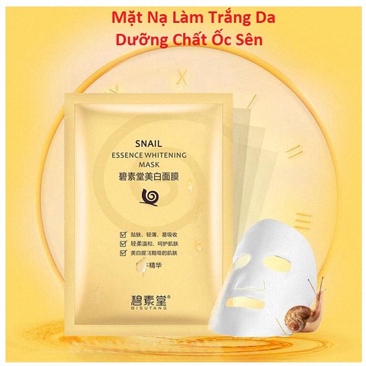 Mặt nạ làm trắng da tinh chất ốc sên