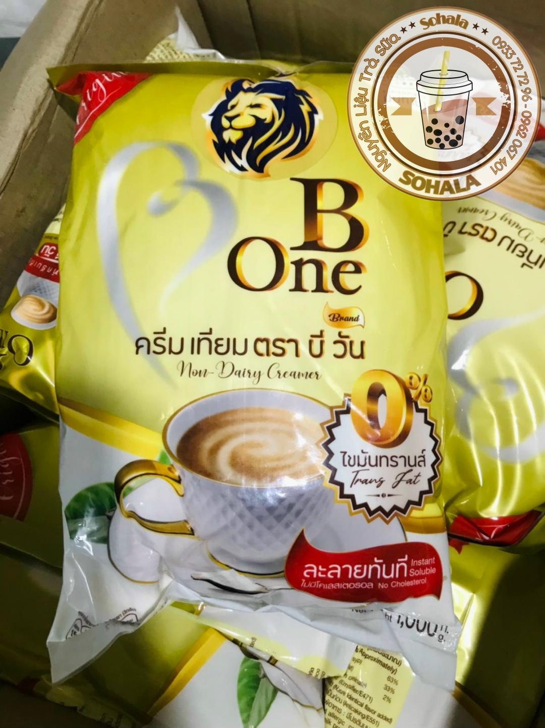 Bột Béo B-One pha trà sữa Thơm Ngon