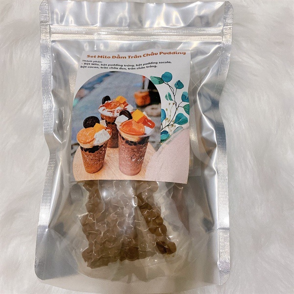 Sét Milo Dầm Trân Châu Pudding 340g