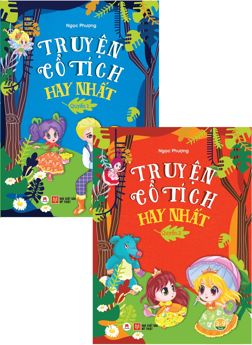 Fahasa - combo sách hay truyện cổ tích hay nhất - bộ 2 quyển