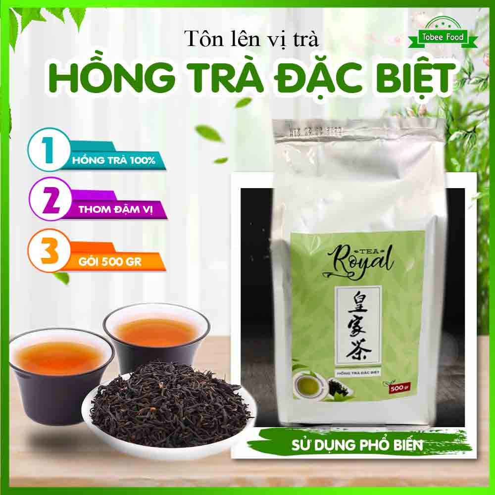 Hồng Trà Đặc Biệt Royal ( 500 gram ) | Trà đen pha trà sữa thơm ngon chuẩn vị quán - Tobee Food