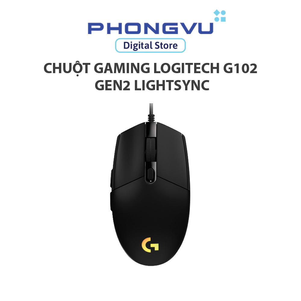 Chuột gaming Logitech G102 Gen2 Lightsync - Bảo hành 24 tháng