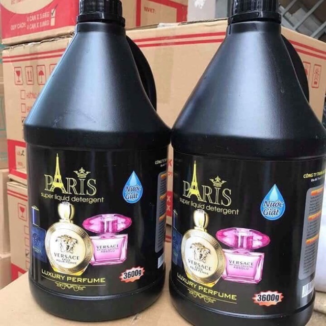 [Freeship]Nước giặt Paris hương nước hoa 3,6L
