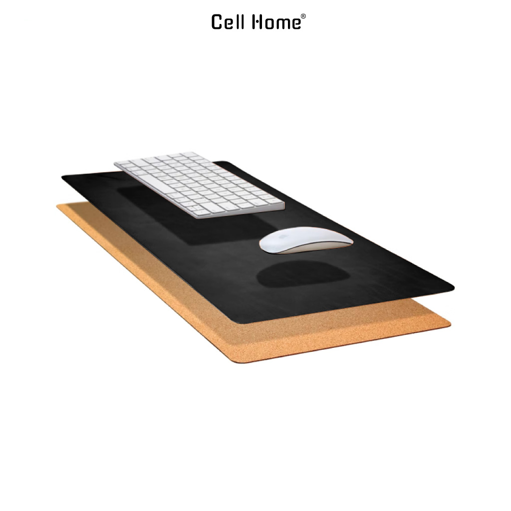 Deskpad da lót gỗ Cork chống trượt tấm lót bàn làm việc làm bàn di chuột