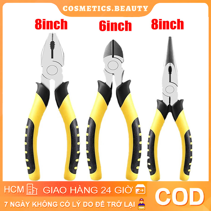Bộ 3 kìm hạng nặng bộ kìm mũi dài bộ kìm hạng nặng vise