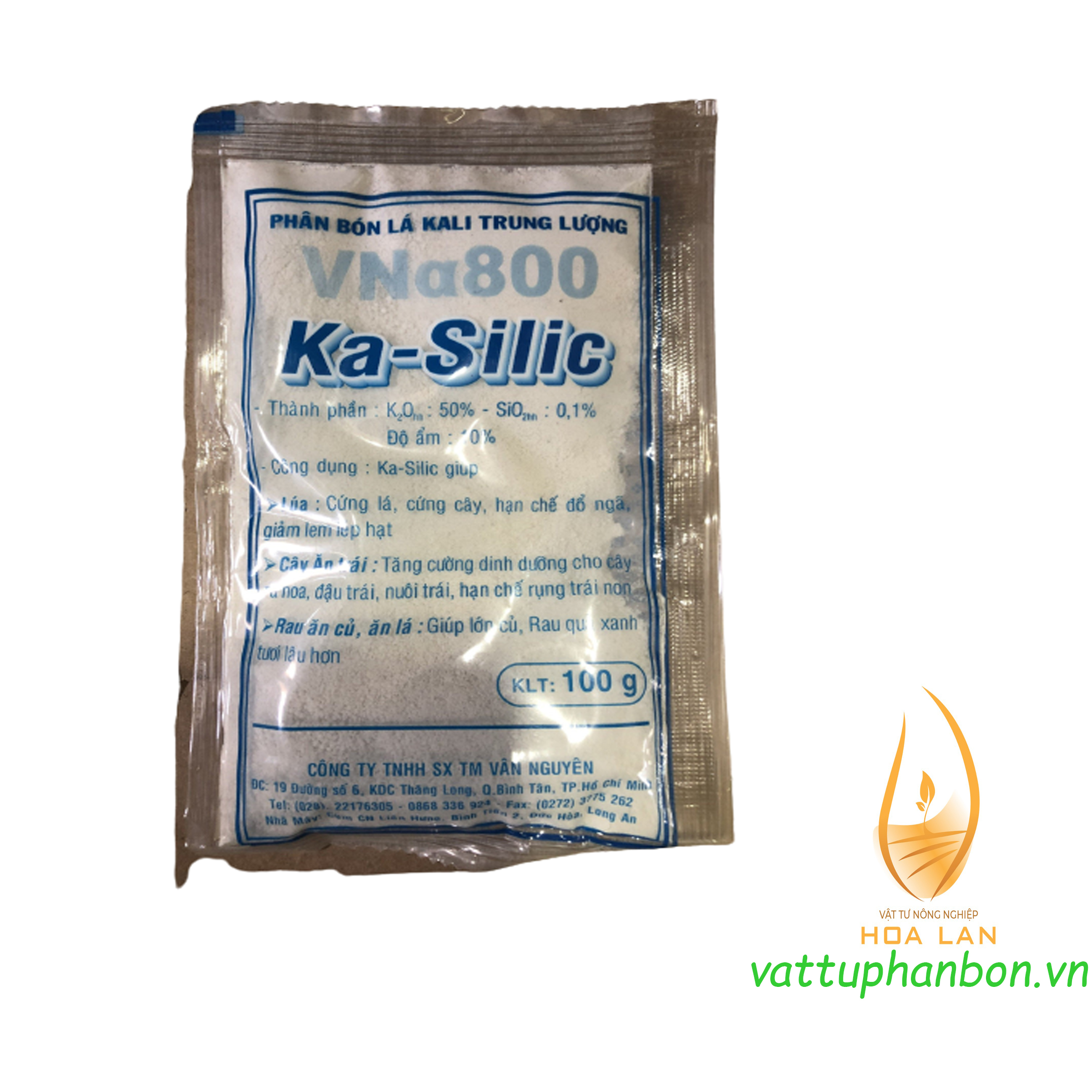 Phân Bón Lá Kali Trung Lượng Ka-Silic - Gíup Cứng Cây Đậu Trái - #262A# 100g