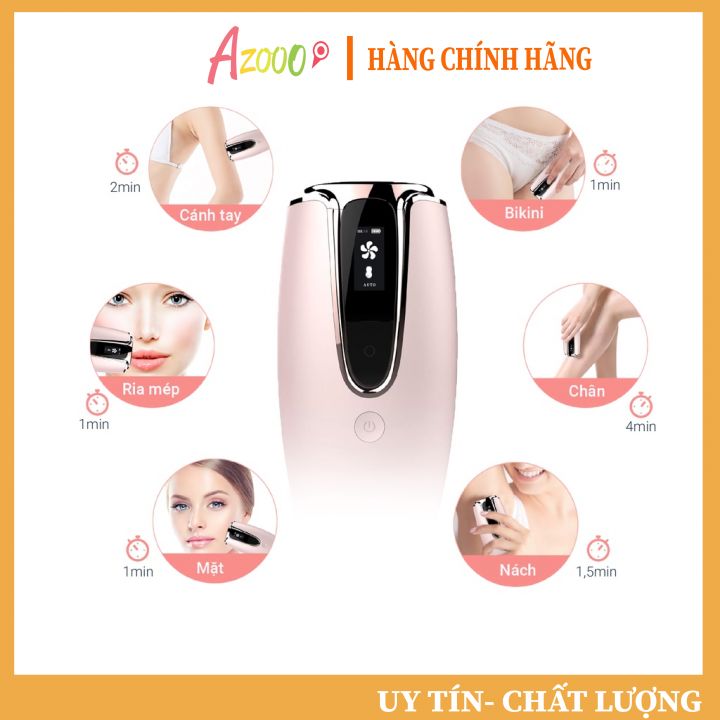 💕HOT💕Máy triệt lông IPL LUX, máy triệt lông vĩnh viễn trẻ hoá da, tăng sinh collagen, 8 mức độ, có thể sử dụng tới 15 năm - Bảo Hành 12 tháng