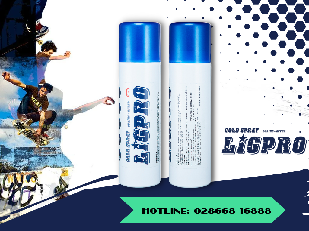 Chai xịt lạnh ligpro