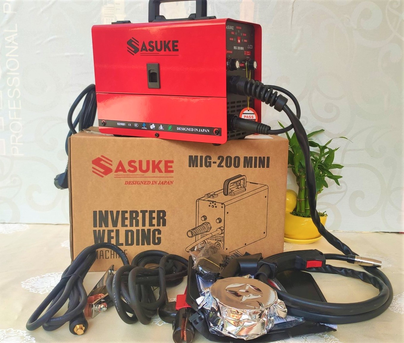 Máy hàn mig mini 3 chức năng sasuke mig 200 mới 95%