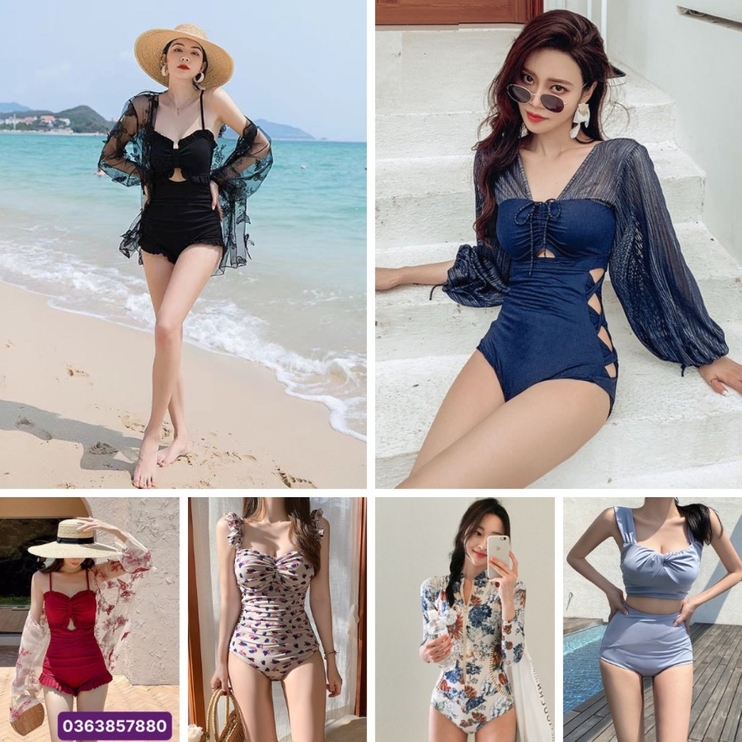 BIKINI đi biển siêu tôn dáng tổng hợp