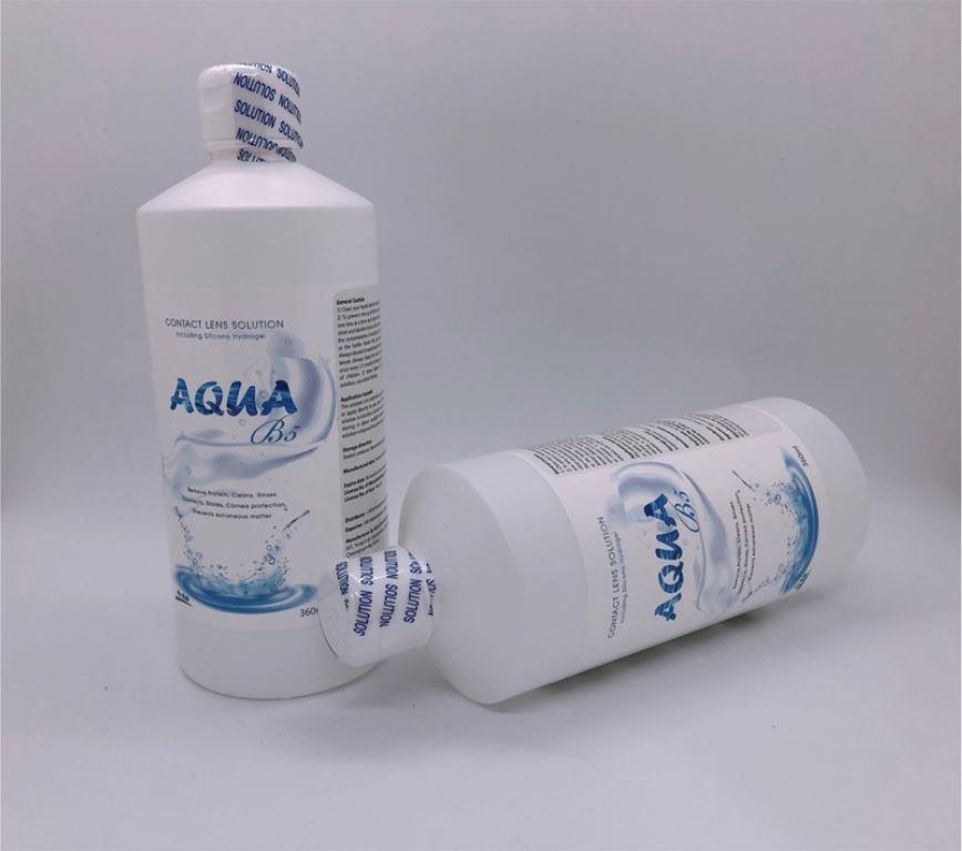 Nước ngâm lens aqua chai lớn 360ml