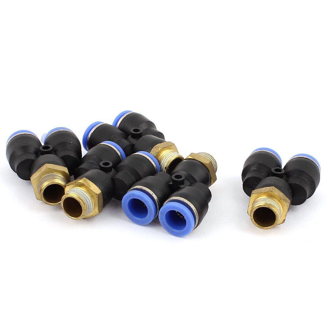 5 Đầu nối khí nén chia 3 Y có ren PX4-M5, PX4-01, PX4-02 - Dây hơi 4mm chân gen  5 10 13 mm (5 sản phẩm)