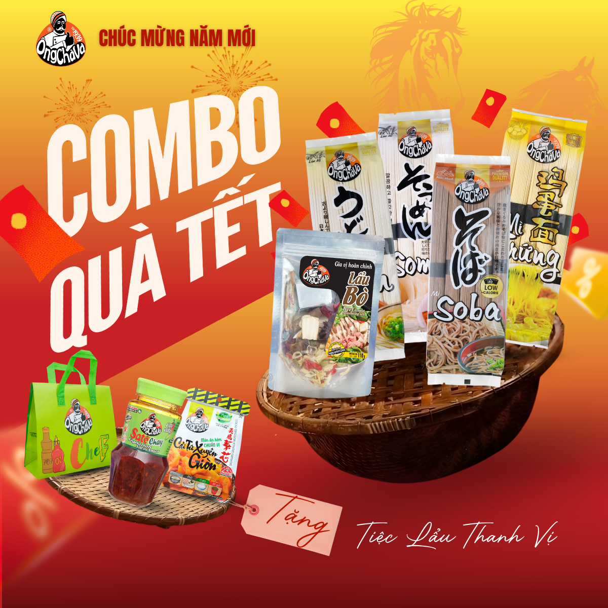 Combo Quà Tết Tiệc Lẩu Mì Thanh Vị