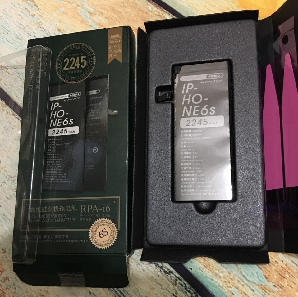Bộ dụng cụ thay pin + Pin dung lượng cao 2245mAh cho Iphone 6S