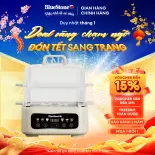 Nồi Hấp Đa Năng BlueStone MPB-7238 - 1300 W - 17 Lít - Bảo hành 24 Tháng