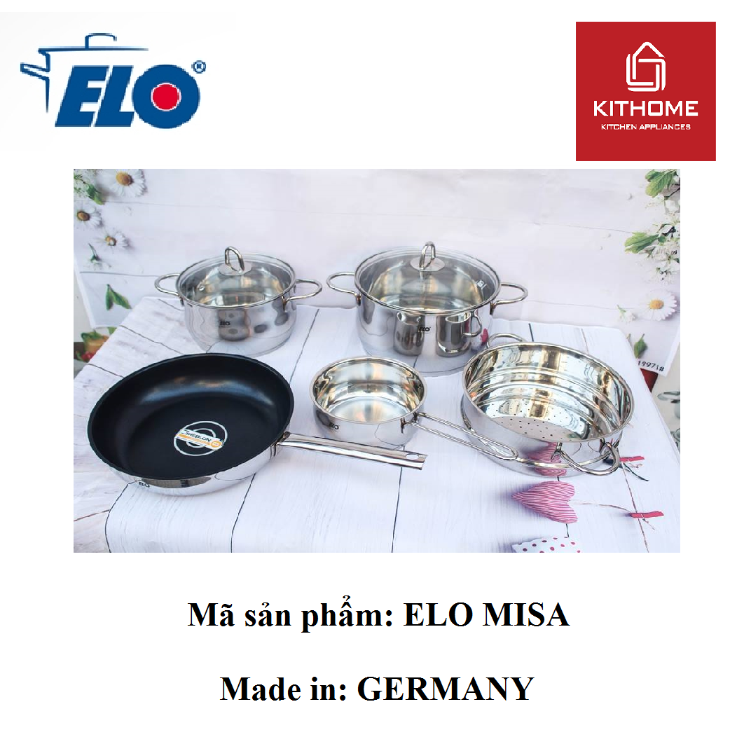 Bộ Nồi Elo Misa Nhập Khẩu hàng chính hãng