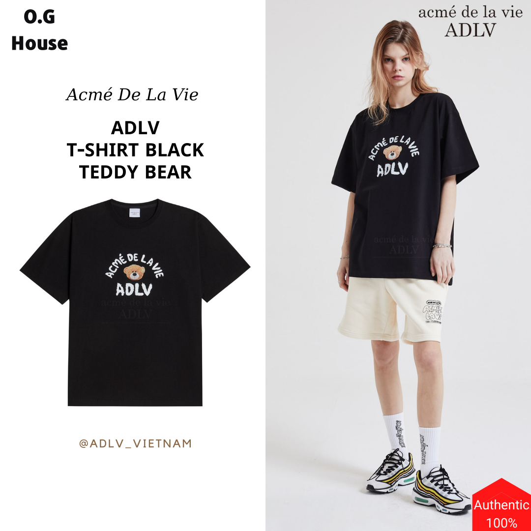 Áo thun ADLV Teddy Bear - Authentic 100%