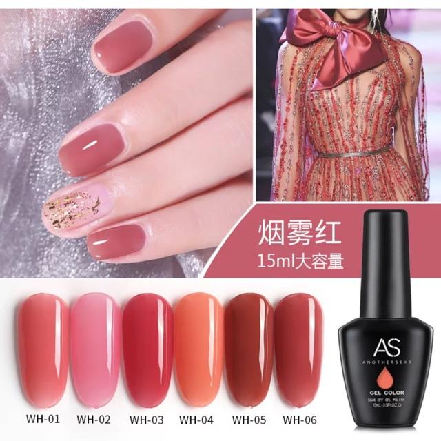 Set 6 chai Thạch Nâu Đỏ Mã WH