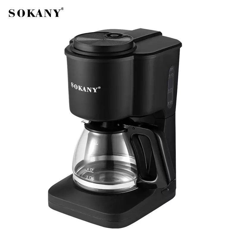 Máy pha cafe gia đình gía rẻ , máy pha cà phê điện máy xanh, máy pha cà phê sokany sk- 124 cao cấp, công nghệ hiện đại, công suất 800 w, đun sôi nhanh chóng , giữ nguyên chất, cà phê thơm ngon, đậm đà, tự động ngắt điện an toàn