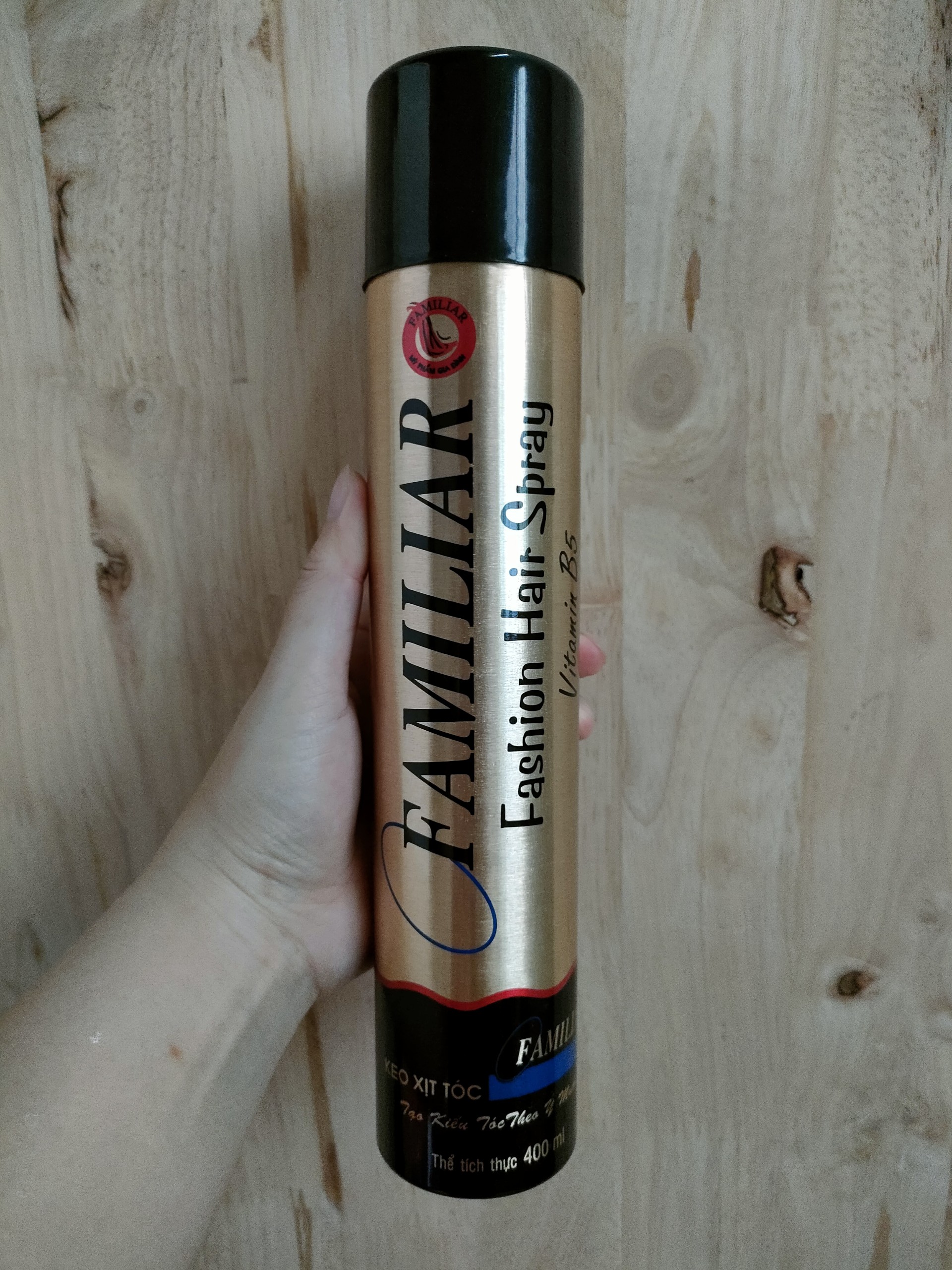 Keo xịt tóc familiar 400ml đồng