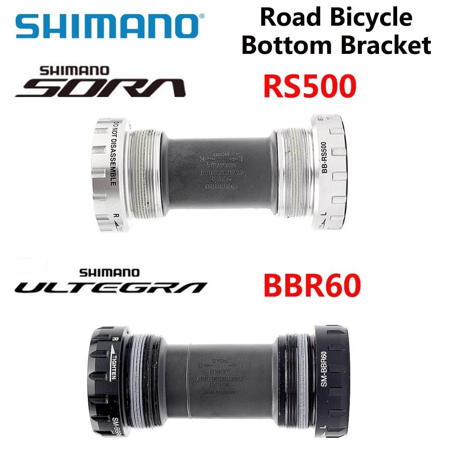 Trục Giữa Shimano ULTEGRA 105 TIAGRA SORA SM-BBR60 RS500 5600 4600 Dành Cho Xe Road