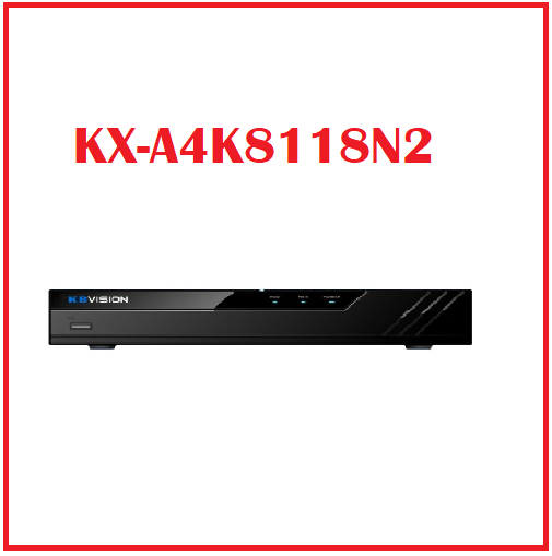 Đầu ghi hình camera ip 8 kênh kbvision kx-a4k8118n2
