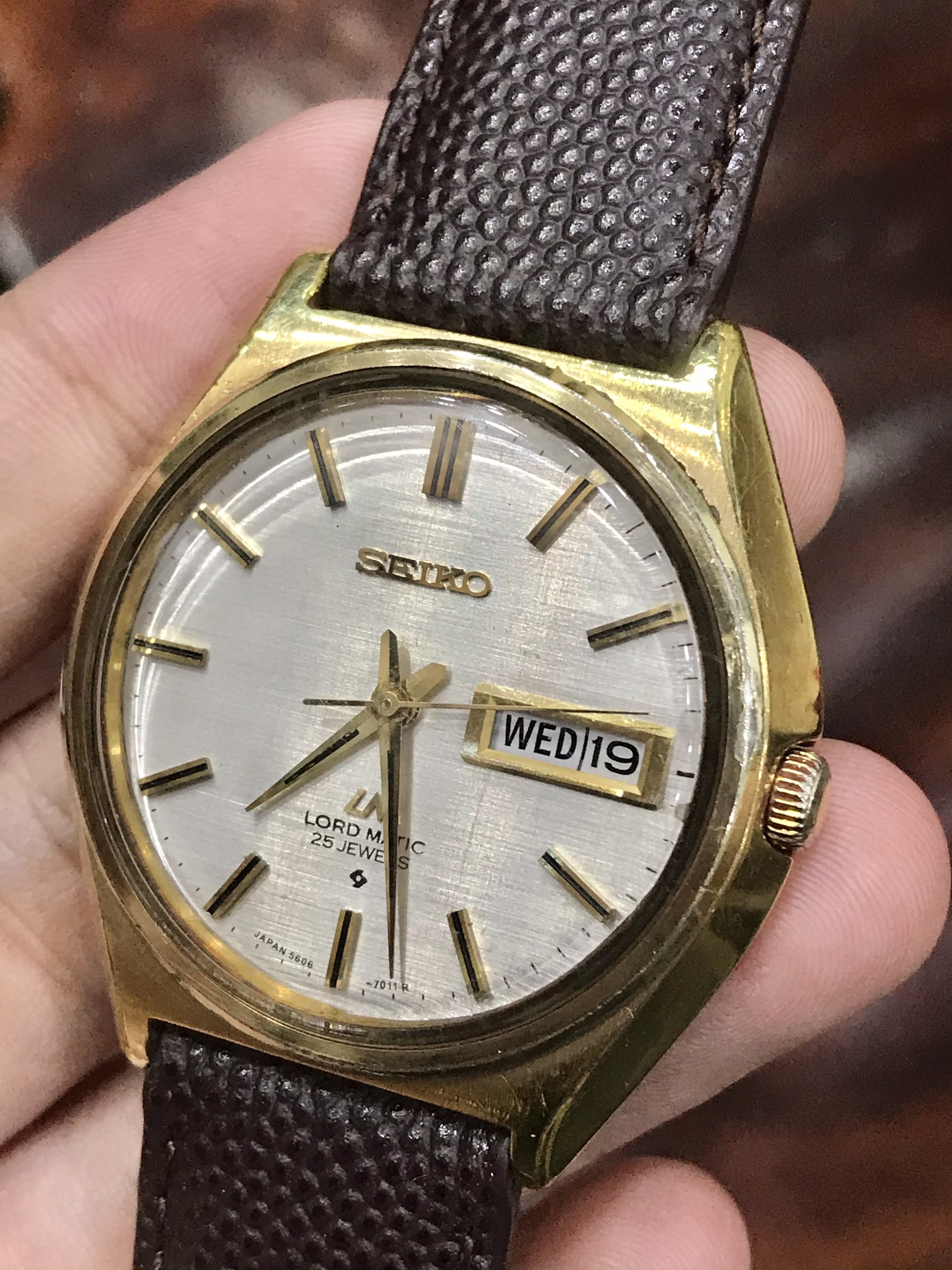 HCM]Đồng hồ nam Seiko Automatic LM 25 jewels - của Nhật 