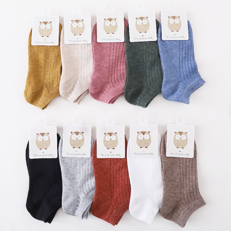5 đôi tất ngắn cổ vintage
