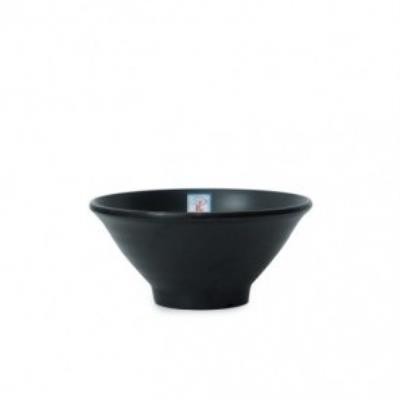 Tô xoăn đáy nhỏ 14cm nhựa melamine nhám đen, nâu kem nhám - bát chè phíp - chén cơm