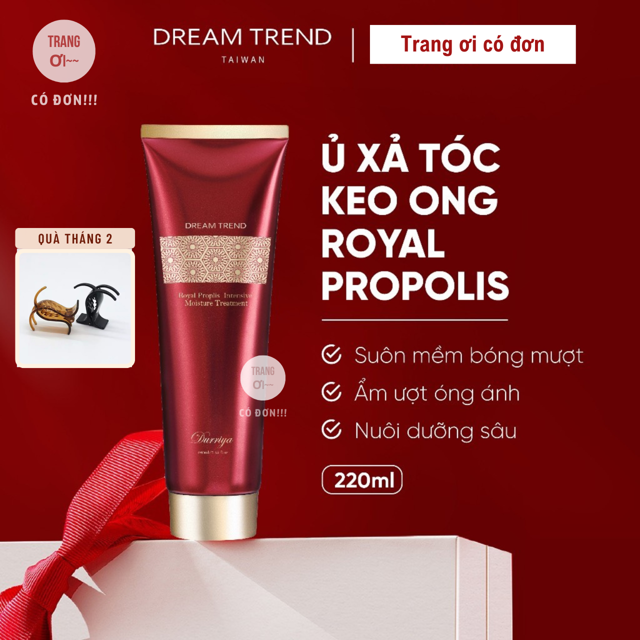 [HCM]Dầu xả tóc Dream Trend Hair Mask - Mask dưỡng tóc