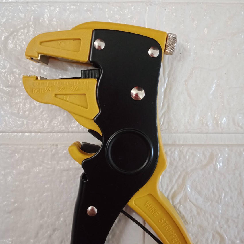 [ ĐA NĂNG] Kìm tuốt dây đa năng mỏ quạ Lakisan | Tuốt dây điện đơn - dây bẹ IDE - Nhiều dây đơn cùng một lúc| Kềm cắt | Nhanh - Dễ sử dụng