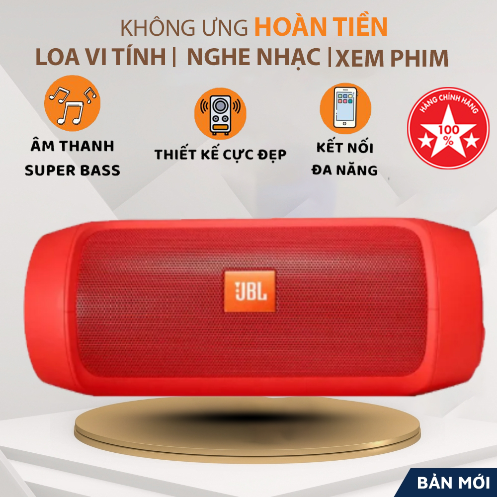 Loa bluetooth Charge 3 mini cầm tay nghe nhạc không dây để bàn nhỏ gọn hỗ trợ cổng cắm Usb và thẻ nhớ âm bass cực lớn , âm thanh chuẩn hay bảo hành 5 năm