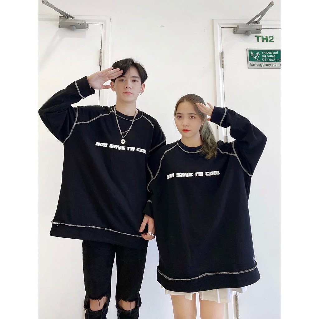 Áo Sweater Timeless Viền