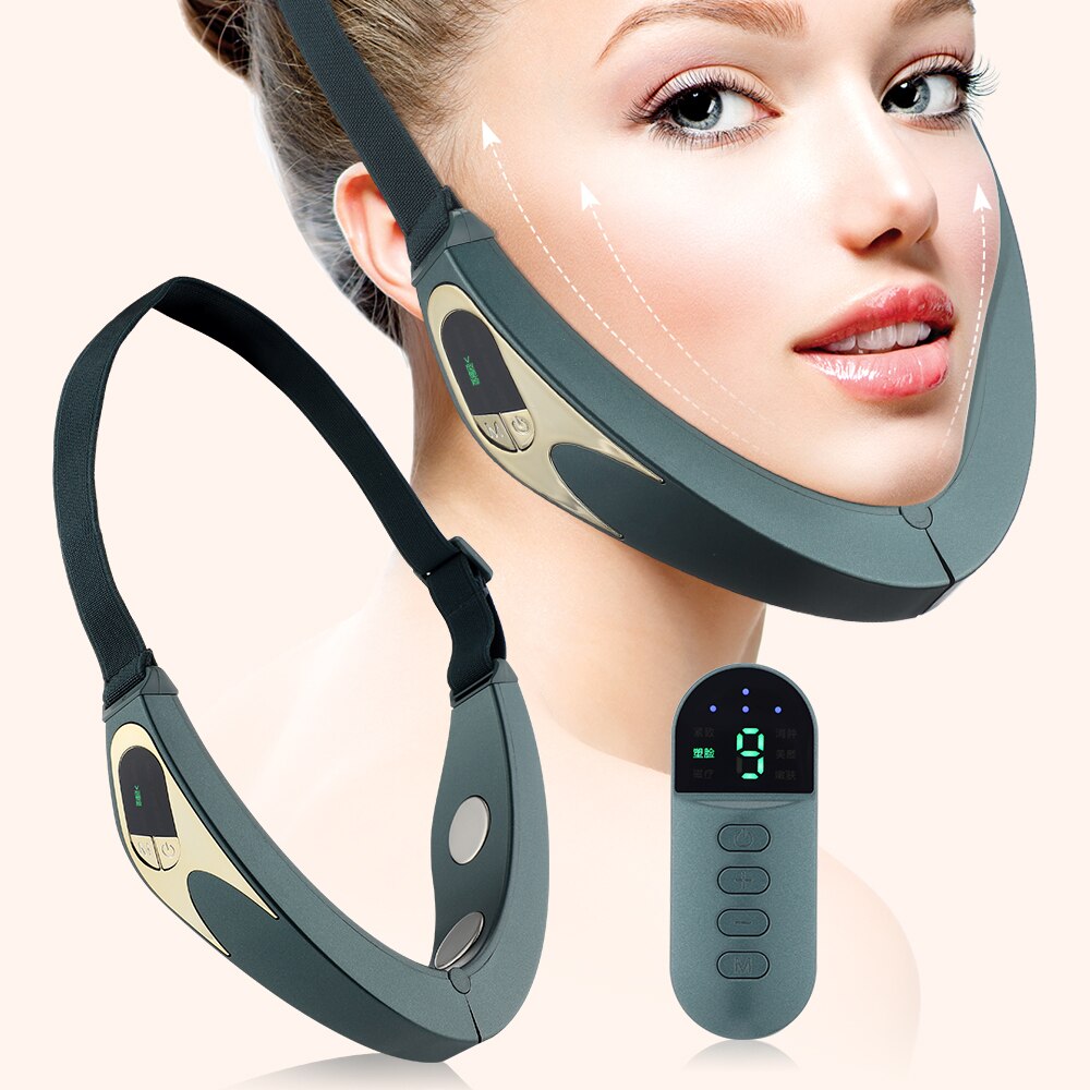 ZZOOI Intelligent Beauty Face Thinning Instrument Household V-face Face