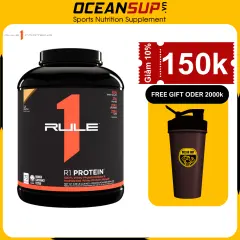 Rule 1 Protein  Whey Isolate và Hydrolyzed hấp thu nhanh - R1 Protein Hộp 5lbs (2.3kg) - Whey Rule 1