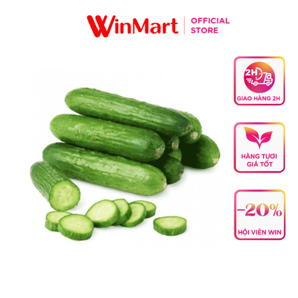 [Siêu thị WinMart] - Dưa chuột dài 1kg