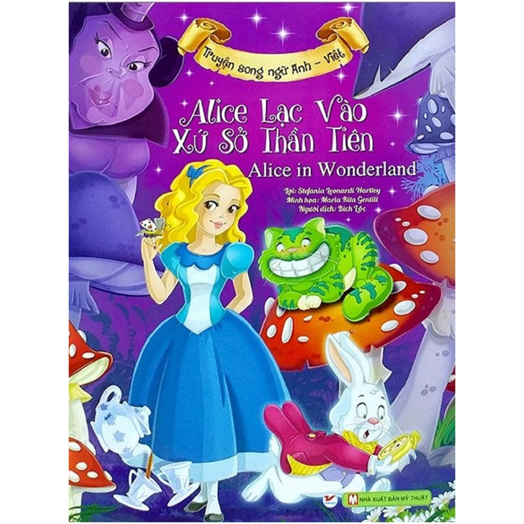 Sách - alice lạc vào xứ sở thần tiên