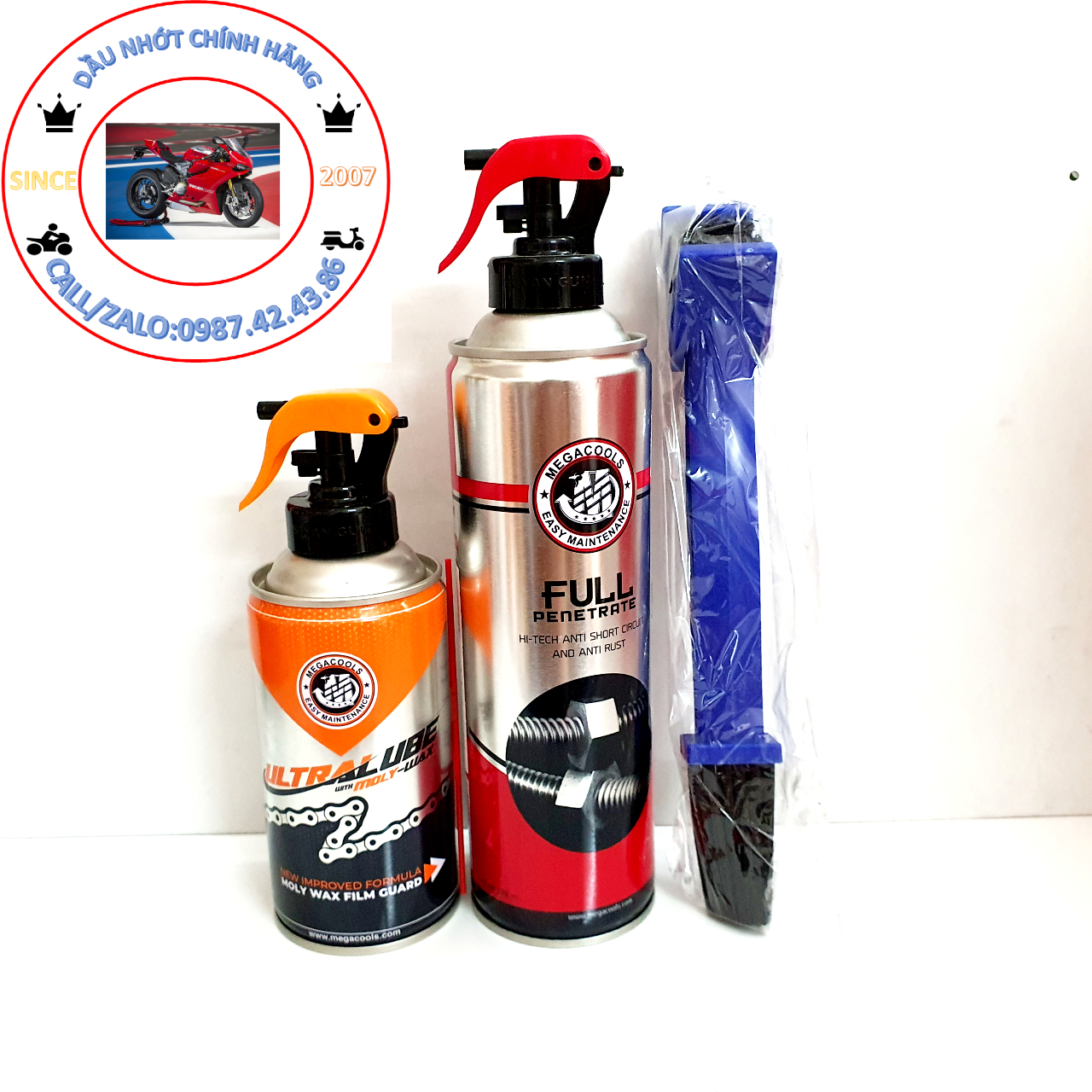 [HCM]COMBO MEGACOOLS DƯỠNG SÊN ULTRALUBE 300ML+ RỬA SÊN 500ML TẶNG BÀN CHẢI HÀNG THƯƠNG HIỆU UY TÍN