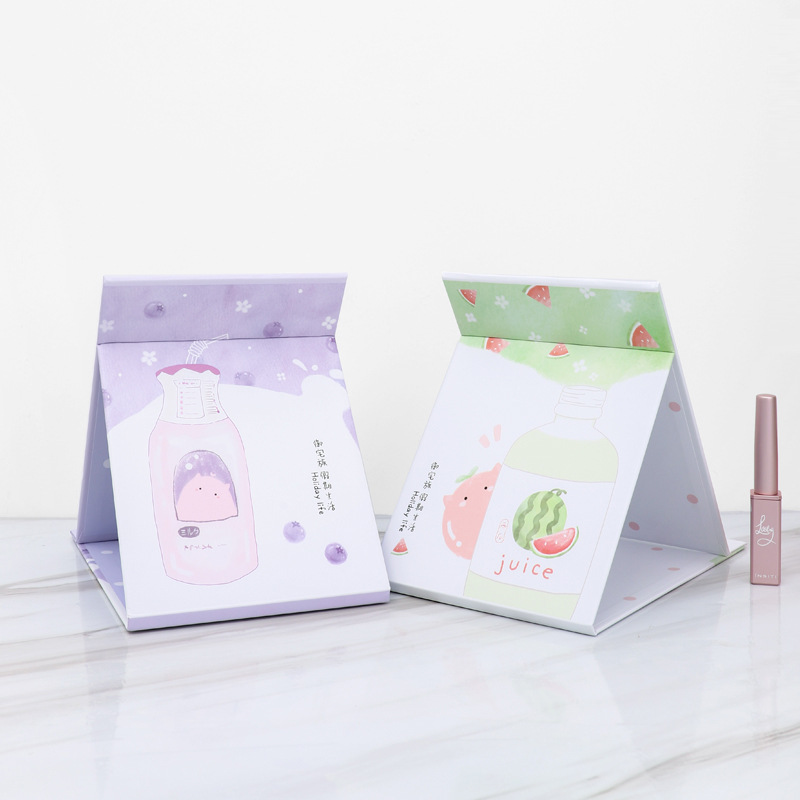 Gương gấp giấy để bàn