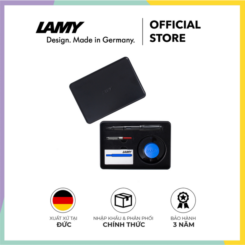 Bộ quà tặng cao cấp LAMY Al-star 4 trong 1 (Black) - Hãng phân phối chính thức