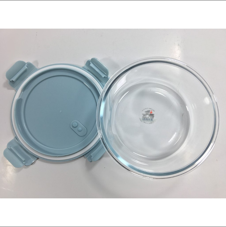 Bộ 3 hộp thủy tinh đựng cơm  Red cherry phong cách Hàn Quốc, bát thủy tinh chịu nhiệt có nắp đậy,hộp thủy tinh đựng cơm Red cherry siêu đẹp