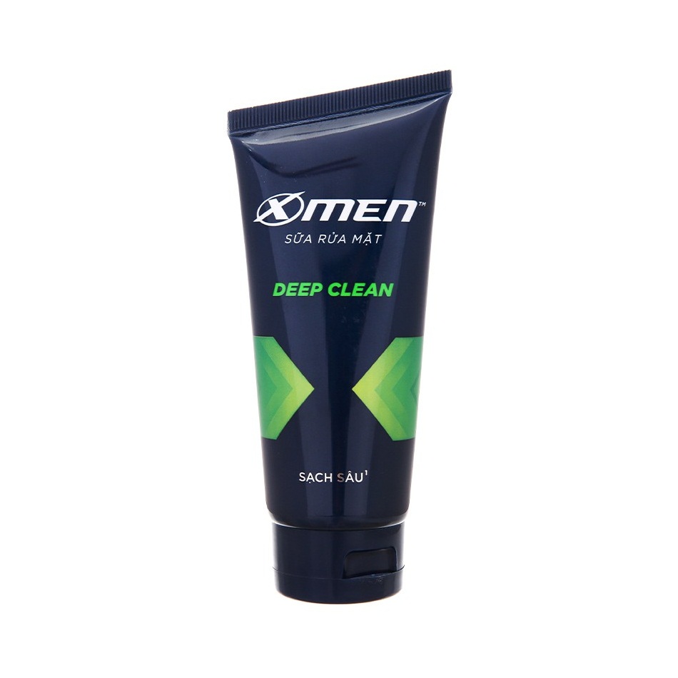 Sữa rửa mặt sạch sâu X-men Deep clean 100gr -Tẩy tế bào chết & sáng da