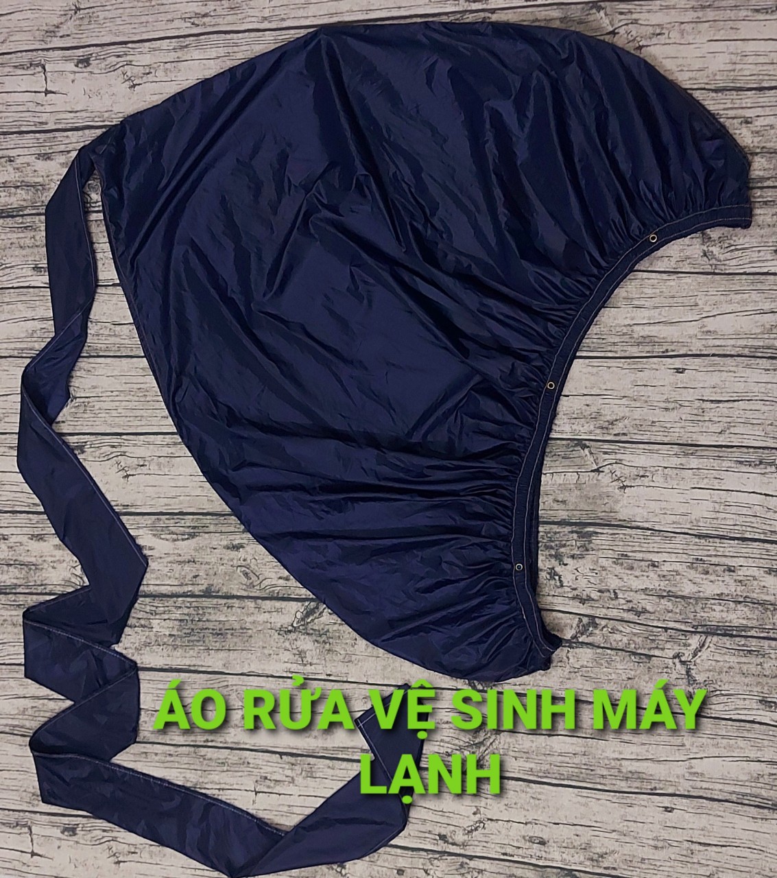 Túi vệ sinh máy lạnh [LOẠI TỐT] Áo vệ sinh máy lạnh - 1,7m - màu xanh đen