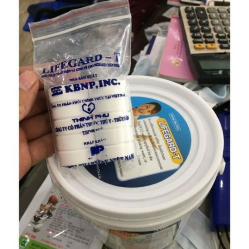 Viên sát trùng, khử khuẩn LIFEGARD-T Hàn Quốc (set 10 viên)