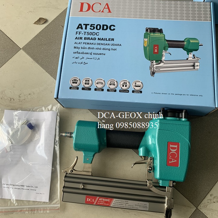 Súng bắn đinh thẳng - đinh t dùng hơi dca at50dc