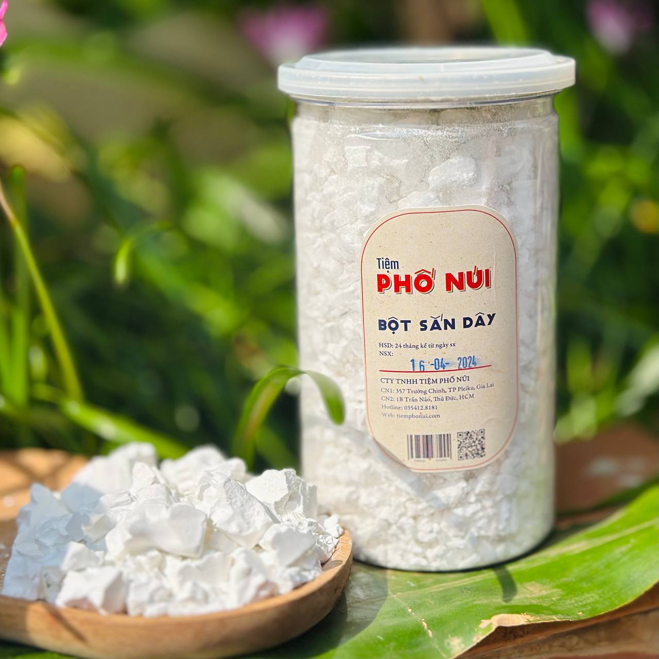 Bột sắn dây nguyên chất tiệm phố núi 500gram