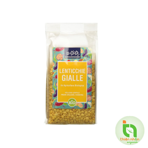 Đậu lăng vàng hữu cơ Sottolestelle 500g - Organic yellow lentils Sottolestelle 500g