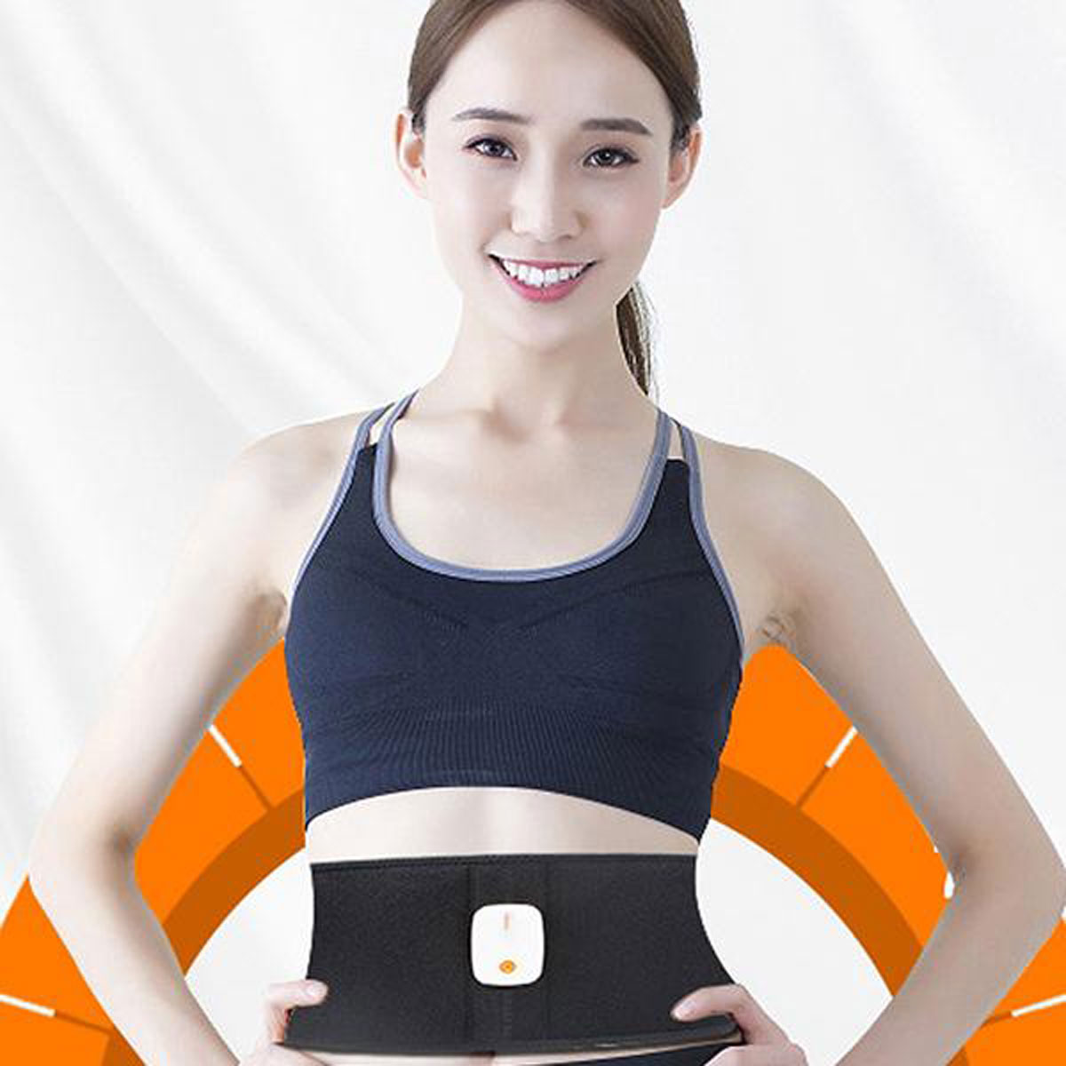 Đai massage giảm mỡ bụng cao cấp. dùng app để diêu chỉnh chế độ massage máy mát xa giảm mỡ Bảo hành lỗi 1 đổi 1
